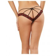Culotte dentelle et strappy - Dreamgirl Lingerie