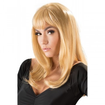 Perruque blonde mi-longue - Wigged Love - Garnet's Lingerie House
