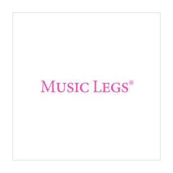 Nuisette noire dentelle avec ornements - Music Legs Lingerie Sexy