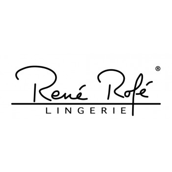 Ensemble 2 pc noir Guêpière fines bretelles dentelle - René Rofé
