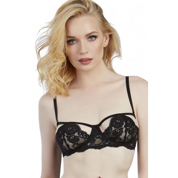 Soutien-gorge ajouré noir - Dreamgirl Lingeries Sexy