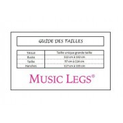 Grille des Tailles MUSIC LEGS