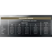 Grille des Tailles Penthouse Lingeries
