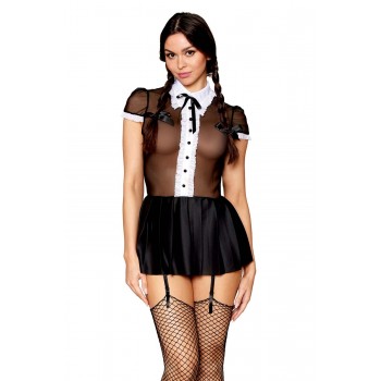 Costume sexy d'écolière gothique - Dreamgirl - Garnet's Lingerie House